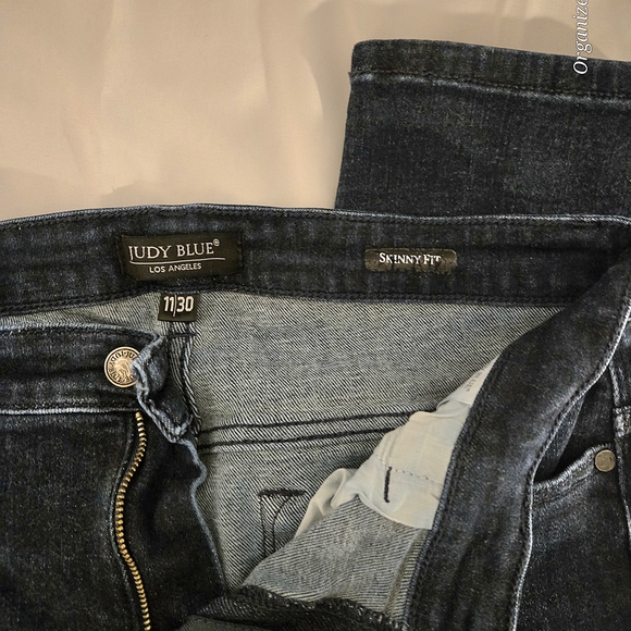 Judy Blue Dark Wash Denim Jeans - Picture 7 of 8